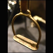 Cheval Cabré 01 - 313 - Beautifully sculpted wooden horse, vintage fairground charm - Pacific Compagnie.