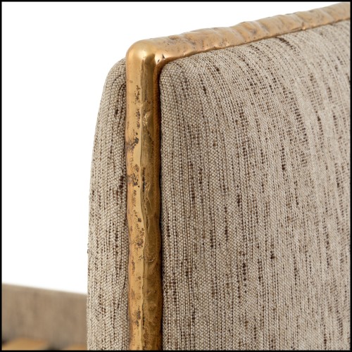 Lit 24 - Ashford - Décoration de chambre en beige avec lit en bois de haute qualité - Pacific Compagnie.