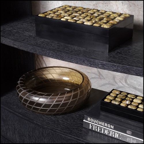 Bol 24 - Tarano - Décoration de table en verre couleur sable - Pacific Compagnie.