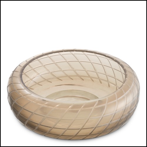 Bol 24 - Tarano - Objet décoratif en verre de diamètre 40 cm - Pacific Compagnie.