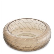 Bol 24 - Tarano - Objet décoratif en verre de diamètre 40 cm - Pacific Compagnie.