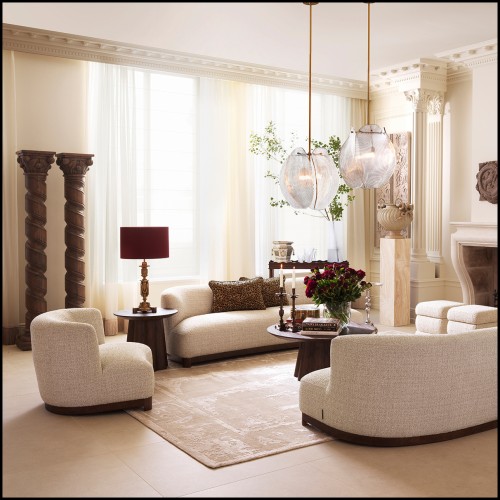 Coussin 24 - Diana rectangulaire - Plush goose down filled coussin in rectangular shape - Pacific Compagnie.