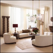 Coussin 24 - Diana rectangulaire - Plush goose down filled coussin in rectangular shape - Pacific Compagnie.