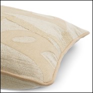 Coussin 24 - Saphira rectangle - Coussin rectangulaire en orange et beige pour ameublement - Pacific Compagnie.