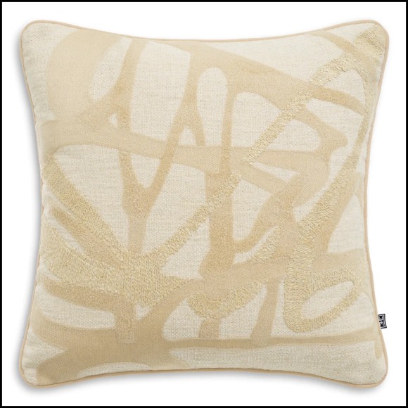 Coussin 24 - Saphira - Produit de luxe pour salon avec coussin 24-Saphira en tissu - Pacific Compagnie.