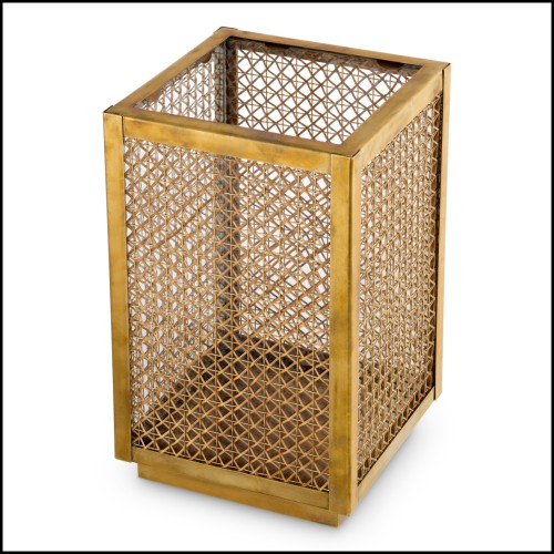 Photophore 24 - Cairo - Decorative lamp with acier inoxydable material - Pacific Compagnie.