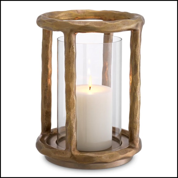 Photophore 24 - Thorne - Luxury glass and stainless steel photophore - Pacific Compagnie.