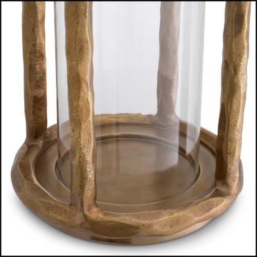 Photophore 24 - Thorne - Handcrafted luxury photophore made of verre and acier inoxydable - Pacific Compagnie.