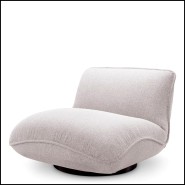 Chaise d’extérieur 24 - Relax - Comfortable outdoor chair with beige and black color scheme - Pacific Compagnie.