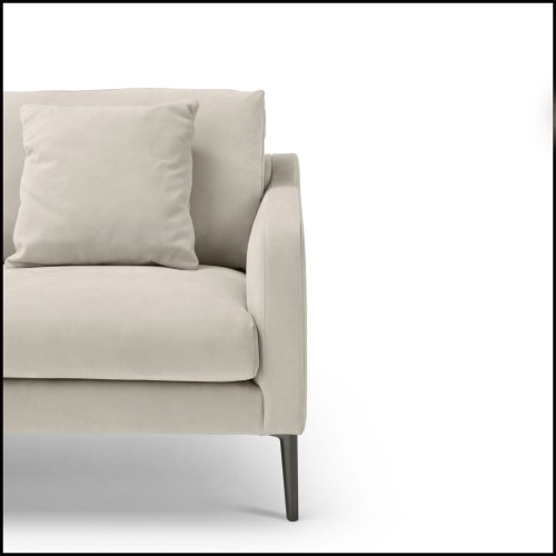 146 - CON144-DF - Canapé en cuir ou tissu, plusieurs couleurs disponibles - Pacific Compagnie.