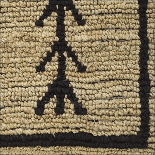 Tapis 24 - Thornfield - Grand tapis de 300 × 400 cm en noir et jaune - Pacific Compagnie.