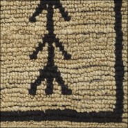 Tapis 24 - Thornfield - Grand tapis de 300 × 400 cm en noir et jaune - Pacific Compagnie.