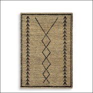 Tapis 24 - Thornfield - Unique textile blend of jute, cotton, and polyester, luxurious feel - Pacific Compagnie.
