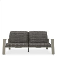 Canapé d’extérieur 24 - Belle Vue - Outdoor lounge seating in faux rotin material - Pacific Compagnie.