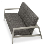 Canapé d’extérieur 24 - Belle Vue - High-end outdoor sofa with grey color option - Pacific Compagnie.
