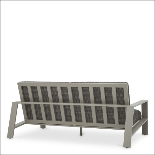 Canapé d’extérieur 24 - Belle Vue - Faux wicker outdoor furniture for patio or garden - Pacific Compagnie.