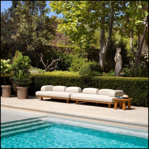 Canapé d’extérieur 24 - Nomade - Eichholtz brand outdoor sofa with HA. 43 cm height - Pacific Compagnie.