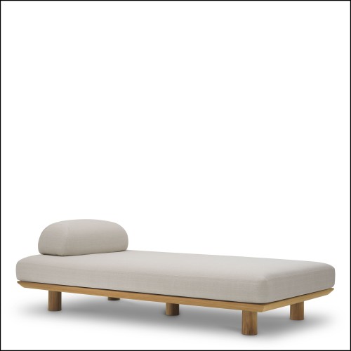 Canapé d’extérieur 24 - Nomade - Luxury outdoor sofa in natural teak - Pacific Compagnie.