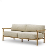 Canapé d’extérieur 24 - Ombria - Luxury outdoor sofa in natural teak - Pacific Compagnie.