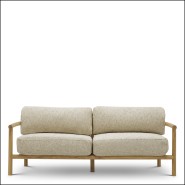 Canapé d’extérieur 24 - Ombria - High-end garden furniture with teck naturel material - Pacific Compagnie.