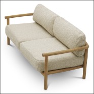 Canapé d’extérieur 24 - Ombria - Canapé d'extérieur design, matériau teck durable - Pacific Compagnie.