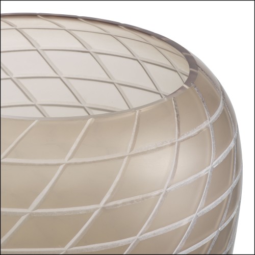 Vase 24 - Tarano - Vase de luxe en verre recyclé pour fleurs - Pacific Compagnie.