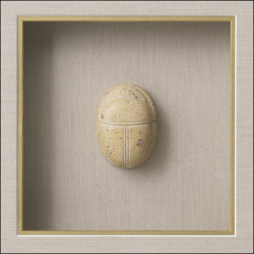 Art mural 24 - Inlay Menes - Sophisticated painting with 24-Inlay Menes design, housed in a sturdy black wooden frame - Pacific 