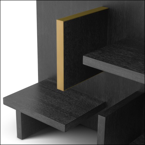 Armoire murale 24 - Highgrove - Luxury wooden cabinet with stainless steel accents - Pacific Compagnie.