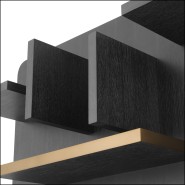 Armoire murale 24 - Highgrove - Elegant mahogany wall-mounted armoire - Pacific Compagnie.