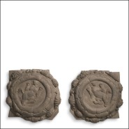 Objet mural 24 - Liao - Luxury wall decoration with grey finish - Pacific Compagnie.