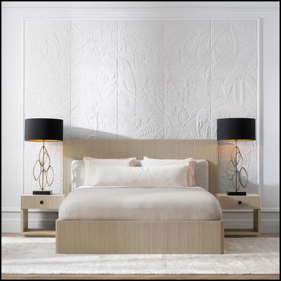 Cadre de lit 24 - Dimitrios - Luxury bedroom oak frame - Pacific Compagnie.