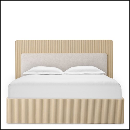 Cadre de lit 24 - Dimitrios - Modern luxury bed with adjustable height and natural color - Pacific Compagnie.