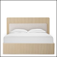 Cadre de lit 24 - Dimitrios - Modern luxury bed with adjustable height and natural color - Pacific Compagnie.