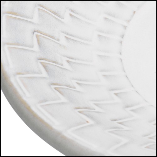 Bol 24 - Nuage - Exclusive decorative bowl, 7cm high, luxury ceramic - Pacific Compagnie.