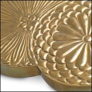 Boîte 24 - Meiji - High-end decorative box in antique brass finish with eichholtz brand - Pacific Compagnie.