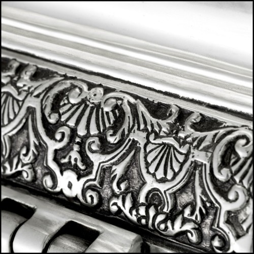 Objet décoratif 24 - Walpole - Luxurious decorative object with rare antique silver design - Pacific Compagnie.