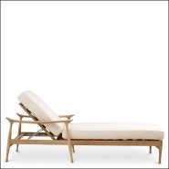 Lit de jour d’extérieur 24 - Manzo - Lit de jour design, couleur blanche cassée, aspect naturel - Pacific Compagnie.