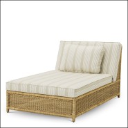 Chaise modulaire d’extérieur 24 - Hampton corner - Luxury outdoor seating with modular design - Pacific Compagnie.