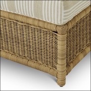 Chaise modulaire d’extérieur 24 - Hampton corner - Luxury outdoor corner seating solution - Pacific Compagnie.