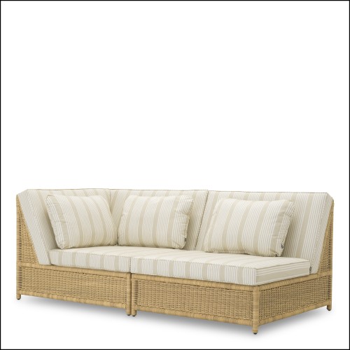 Chaise modulaire d’extérieur 24 - Hampton corner - Chaise modulaire d’extérieur 24-Hampton corner pour usage intensif et résista