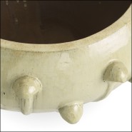 Jardinière d’extérieur 24 - Mistral - Jardinière d’extérieur 24-Mistral pour plantes en céramique - Pacific Compagnie.