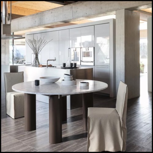Table 30 - Daen 36 | Table Gervasoni - Daen 36 - Sleek dining room furniture - Pacific Compagnie.