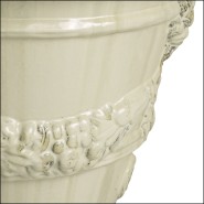 Jardinière d’extérieur 24 - Toulon - Premium outdoor cache-pot with ceramic construction - Pacific Compagnie.