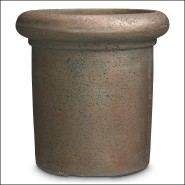 Jardinière d’extérieur 24 - Verdon - Outdoor planter with bronze finish - Pacific Compagnie.