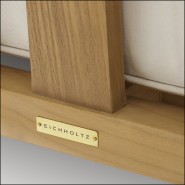 Canapé d’extérieur 24 - Aruba - Luxe outdoor teak sofa with Sunbrella fabric - Pacific Compagnie.