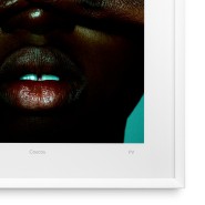 Impression 24 - Coucou par Philippe Vogelenzang - Clear glass and wood frame surrounding a unique artwork - Pacific Compagnie.