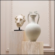 Vase 24 - Amphora - Vase décoratif en grès, dimensions 28x53 cm, modèle élégant - Pacific Compagnie.