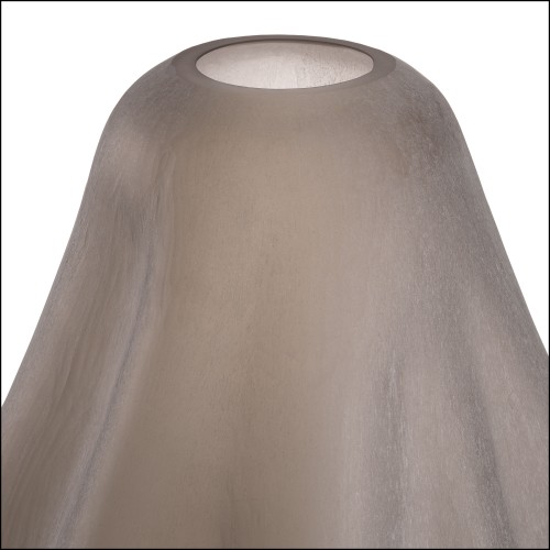 Vase 24 - Trivium - Handcrafted luxury vase in verre couleur sable, H 50 cm - Pacific Compagnie.