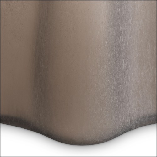 Vase 24 - Trivium - Large glass vase with sand color, perfect for luxury interior - Pacific Compagnie.