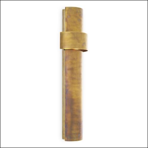 Applique murale 24 - Foxwood - Elegant fer and laiton wall sconce in vintage style - Pacific Compagnie.